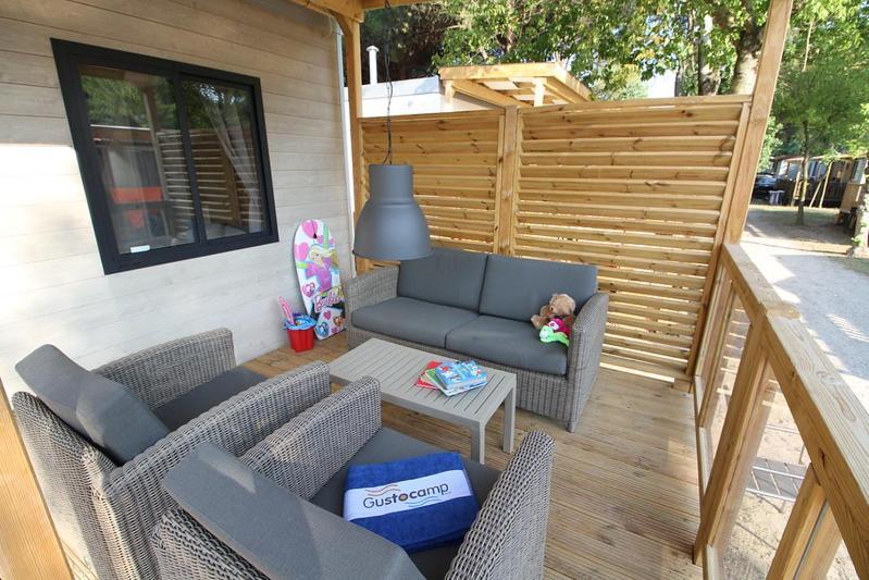 Отель Casa Mobile Gustocamp A Каорле Экстерьер фото